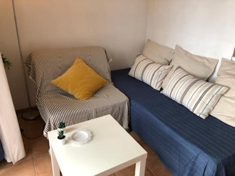 50M Plage T2 Grande Terrasse Vue Mer Climatise Piscine Chauffee, Parking Clos Gratuit Sanary-sur-Mer Buitenkant foto